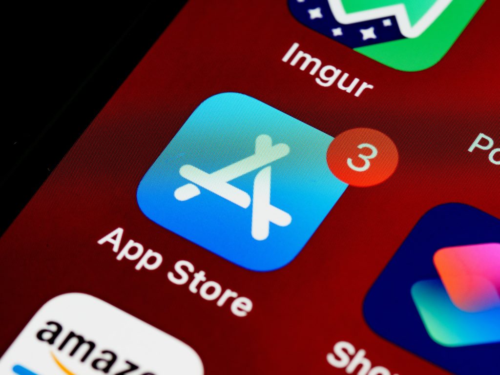 app store image on iphone