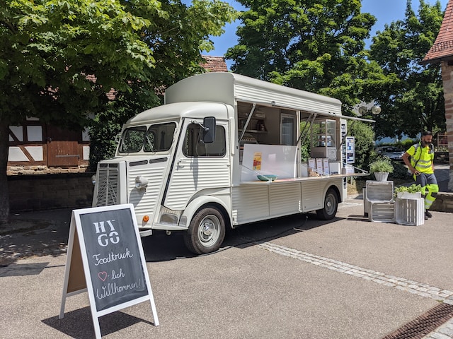 food van outside view