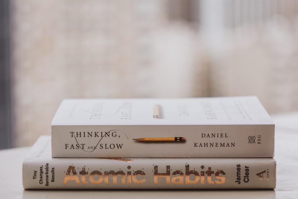 2 books stacked