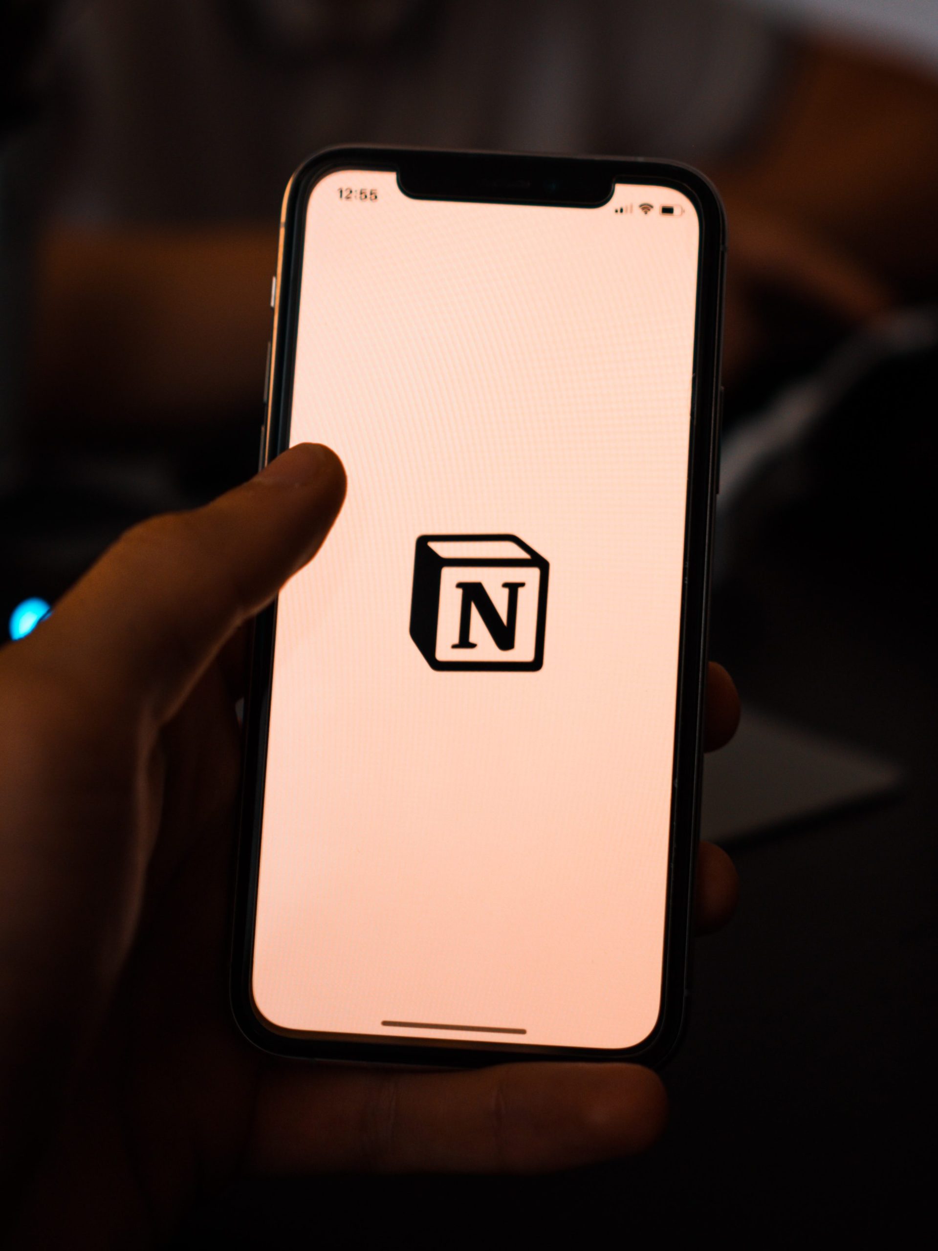 notion app loading screen on iphone